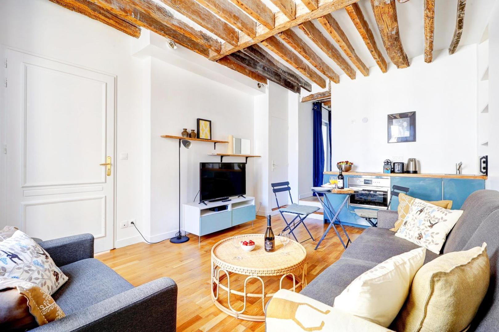 Bluestay 283 - Superbe Appartement Dans Le Marais Paris Ngoại thất bức ảnh